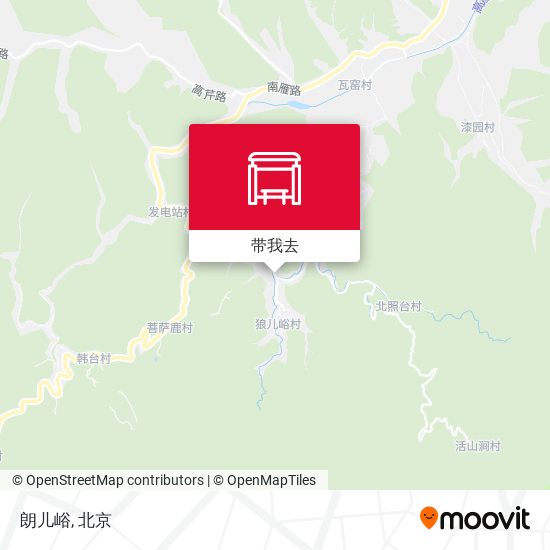朗儿峪地图