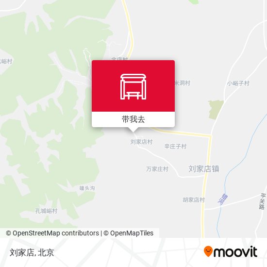 刘家店地图