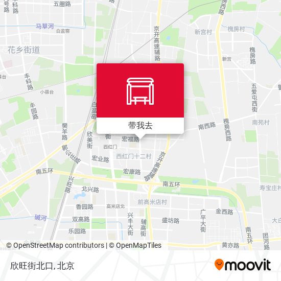 欣旺街北口地图