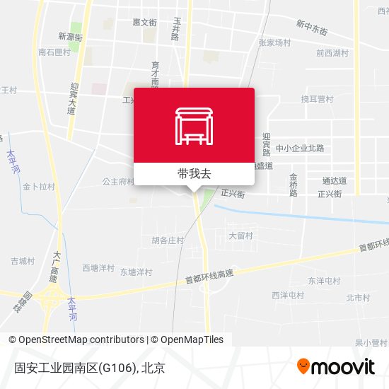 固安工业园南区(G106)地图