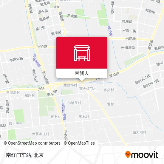 南红门车站地图