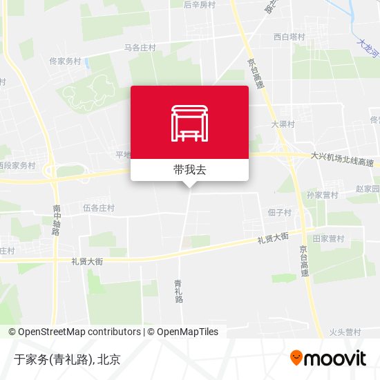 于家务(青礼路)地图