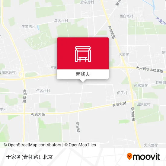 于家务(青礼路)地图