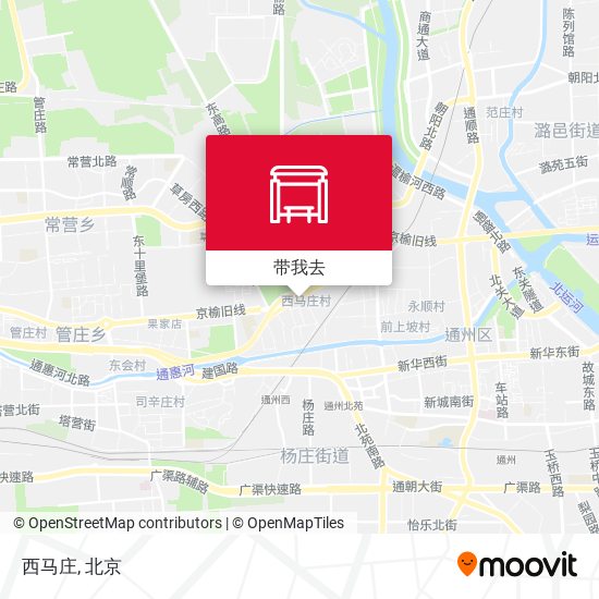 西马庄地图