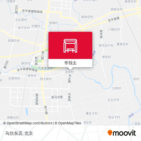 马坊东店地图