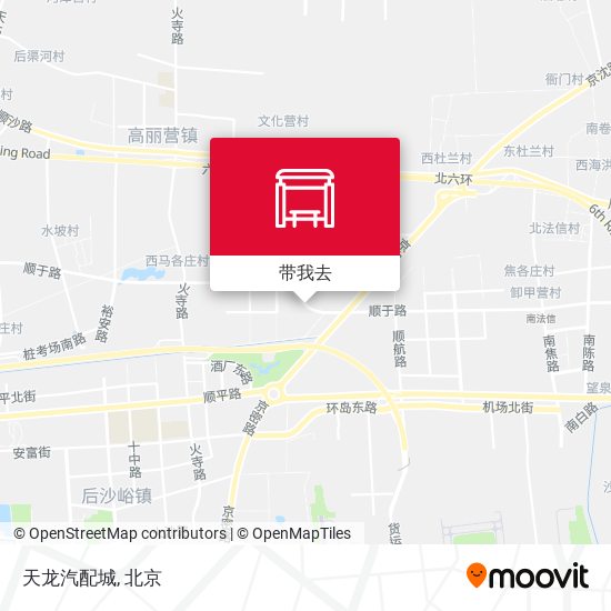 天龙汽配城地图
