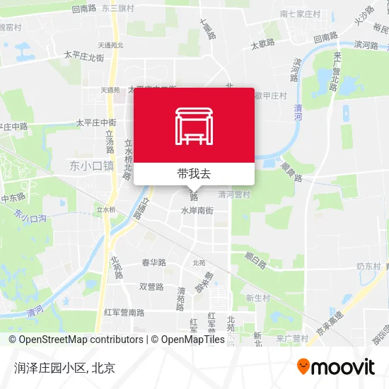 润泽庄园小区地图