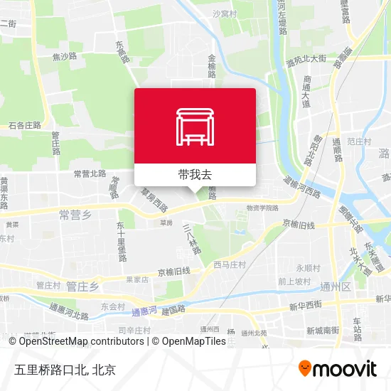 五里桥路口北地图