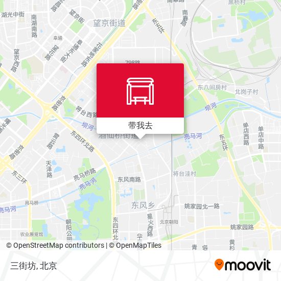 三街坊地图