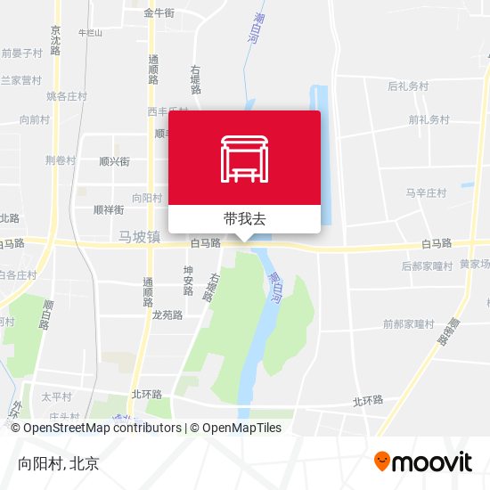 向阳村地图