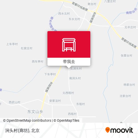 涧头村(廊坊)地图