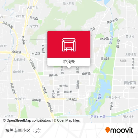 东关南里小区地图