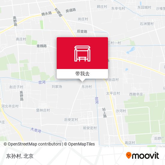 东孙村地图