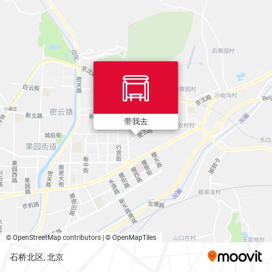 石桥北区地图