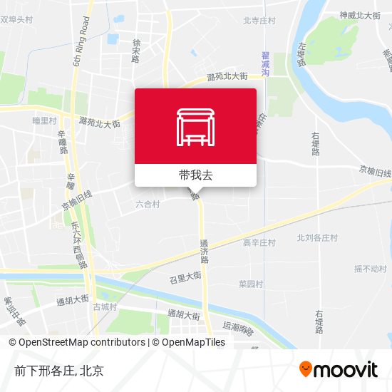 前下邢各庄地图