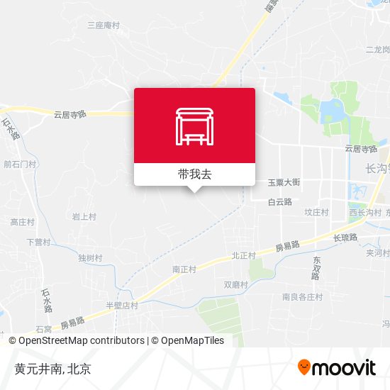 黄元井南地图