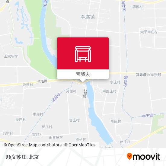 顺义苏庄地图