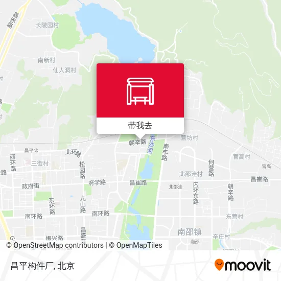 昌平构件厂地图