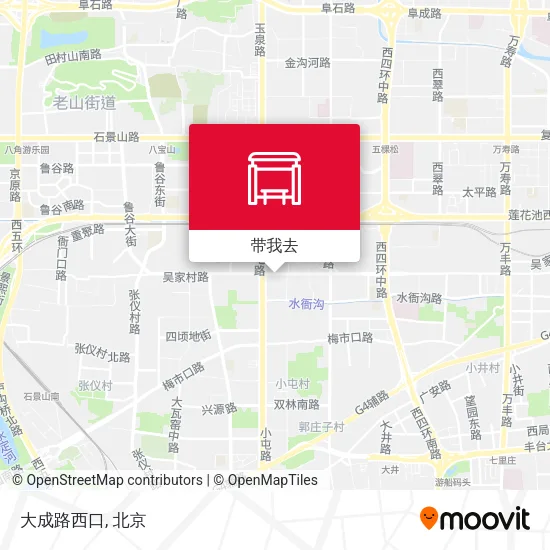 大成路西口地图