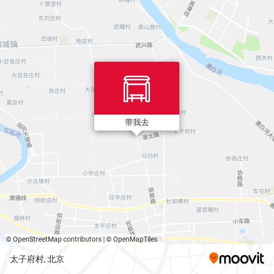 太子府村地图