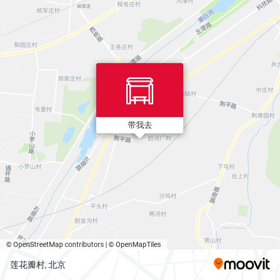 莲花瓣村地图