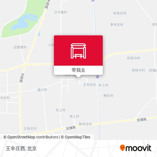 王辛庄西地图