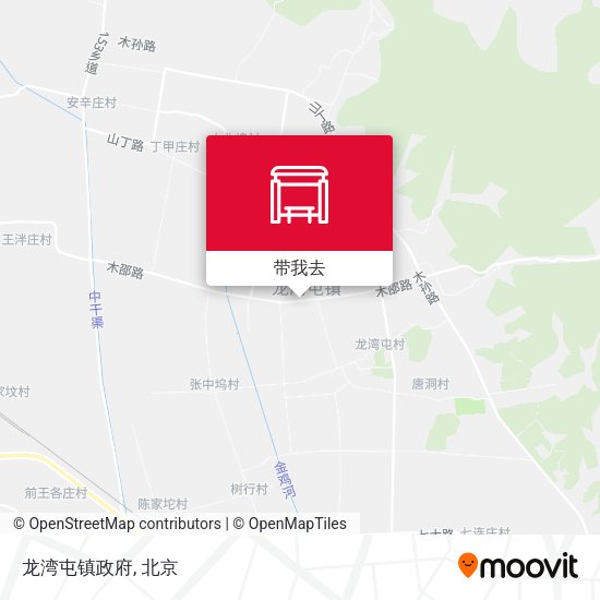 龙湾屯镇政府地图