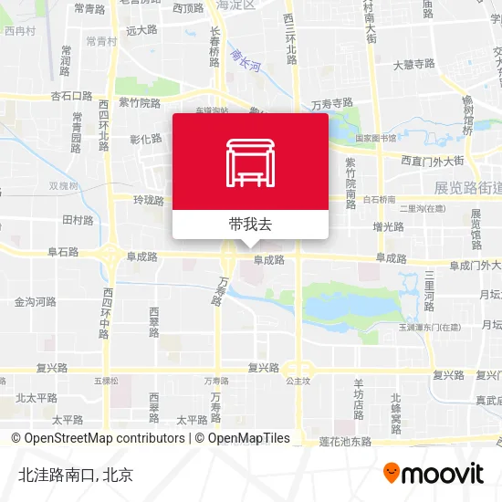 北洼路南口地图