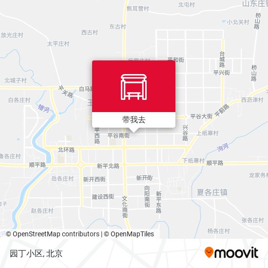 园丁小区地图