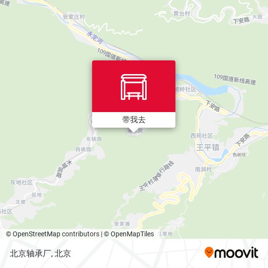 北京轴承厂地图