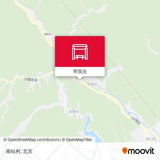 南站村地图