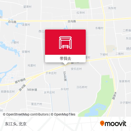 东江头地图