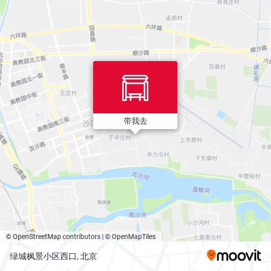 绿城枫景小区西口地图