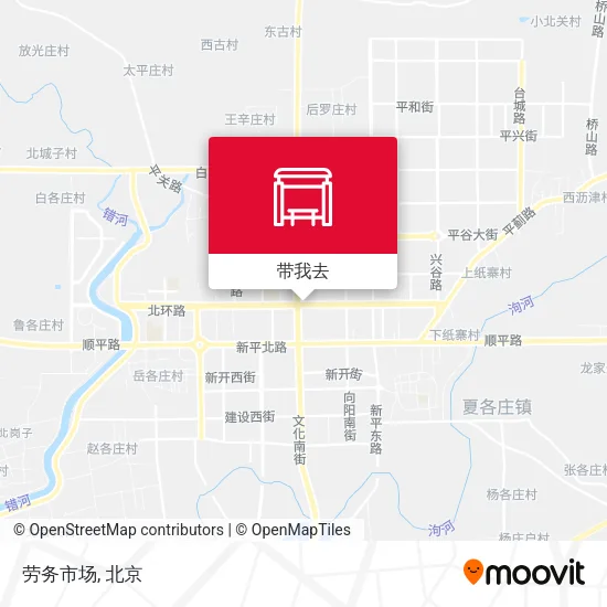 劳务市场地图