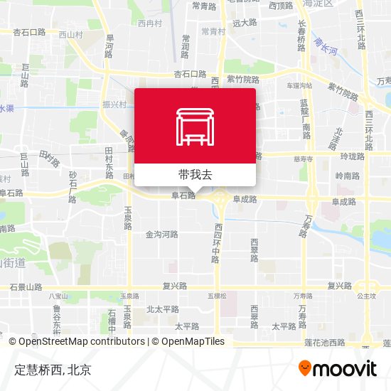 定慧桥西地图