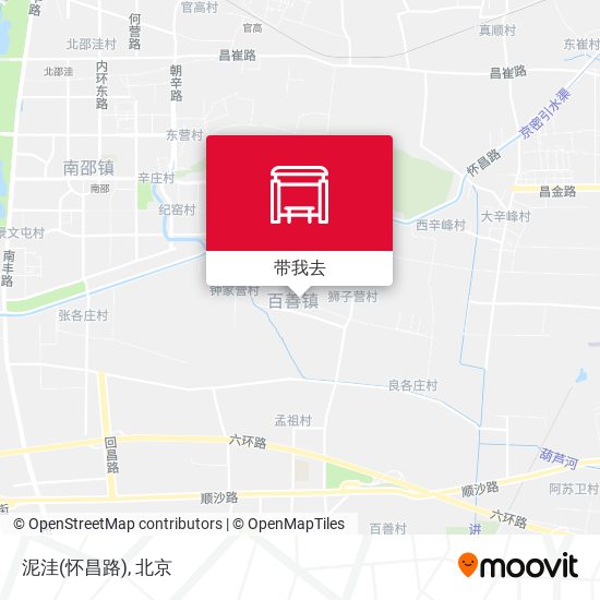 泥洼(怀昌路)地图