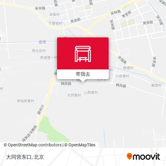 大同营东口地图