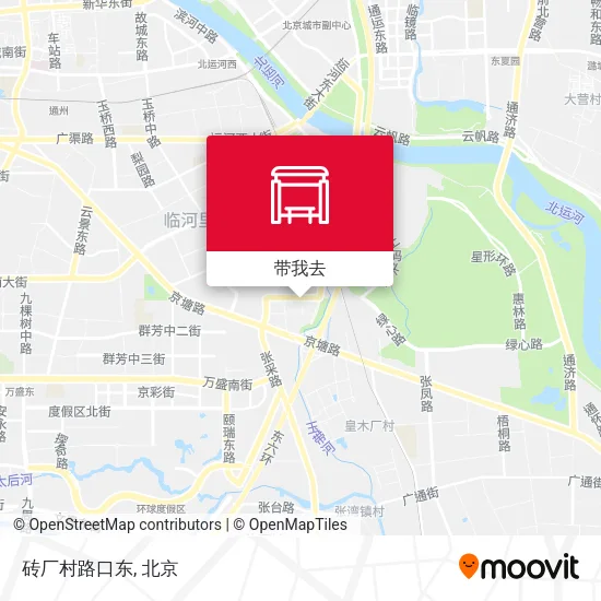 砖厂村路口东地图
