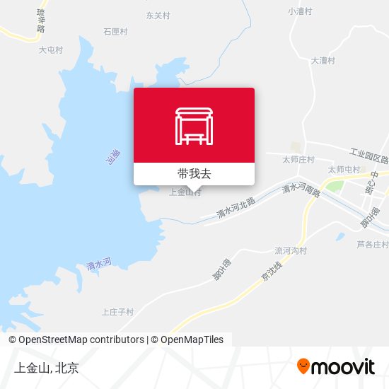 上金山地图
