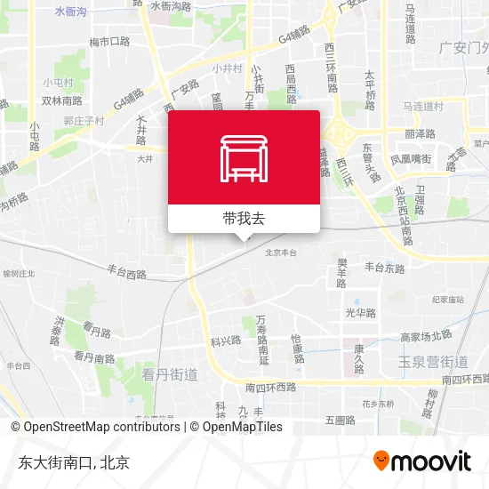 东大街南口地图