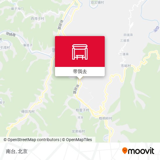 南台地图