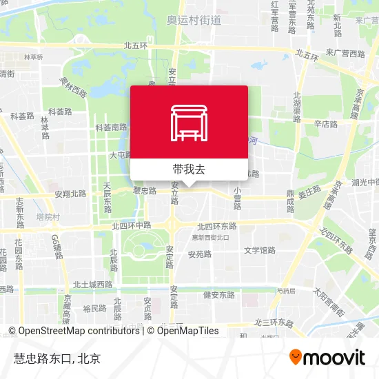 慧忠路东口地图