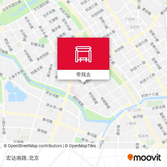宏达南路地图