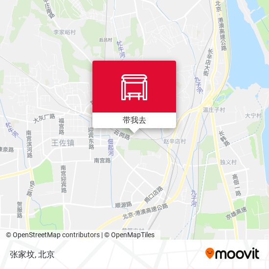 张家坟地图