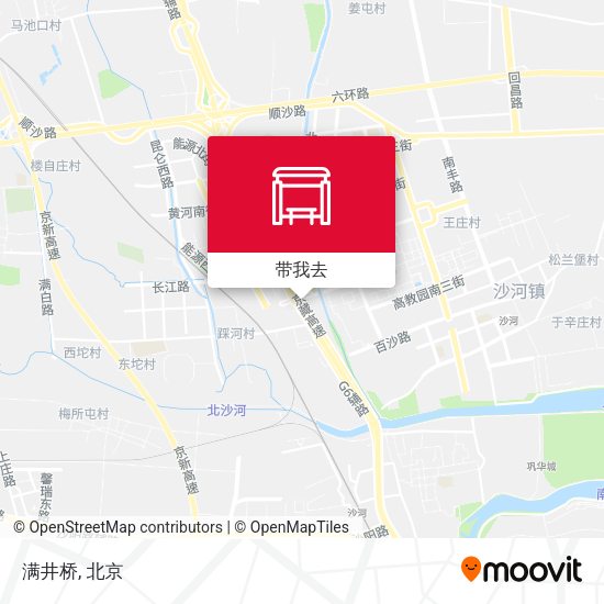 满井桥地图