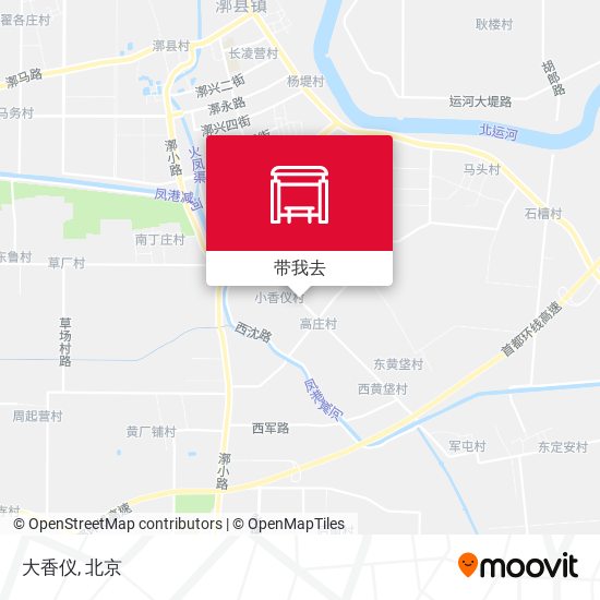 大香仪地图