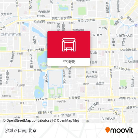 沙滩路口南地图