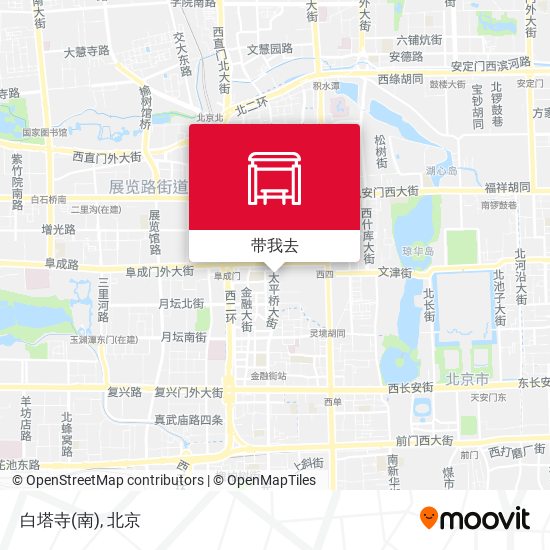 白塔寺(南)地图