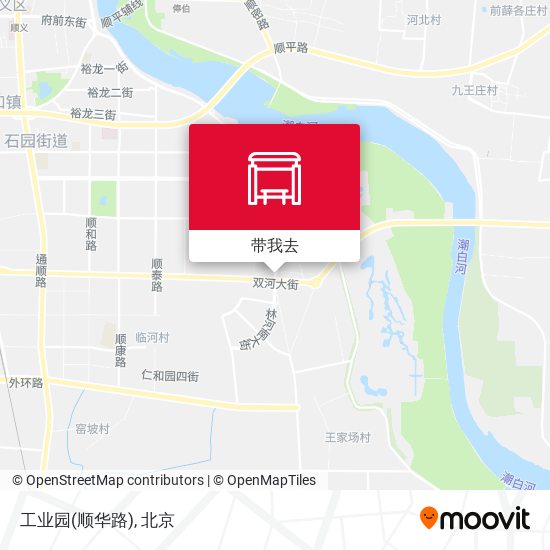 工业园(顺华路)地图