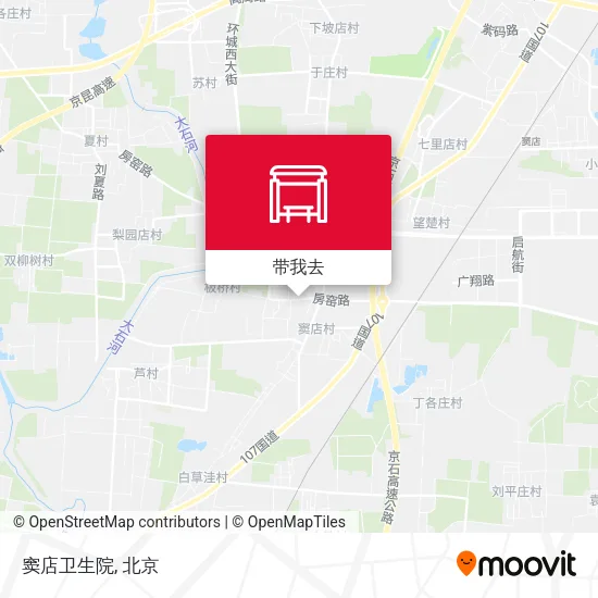 窦店卫生院地图